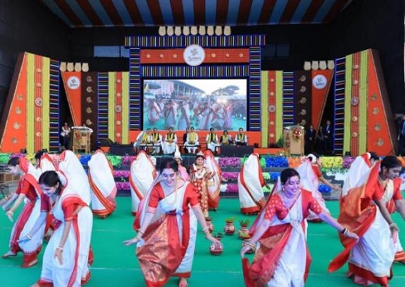 CM Manik Saha inaugurated Saras Mela 2025 in Hapania Fair Ground. TIWN Pic Dec 13 CM Manik Saha inaugurated Saras Mela 2025 in Hapania Fair Ground. TIWN Pic Dec 13